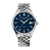 Frederique Constant Classics Index Automatic 40mm Blue Dial Steel Bracelet Watch