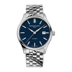 Frederique Constant Classics Index Automatic 40mm Blue Dial Steel Bracelet Watch