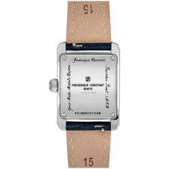 Frederique Constant Classics Carree Blue Strap Ladies Watch