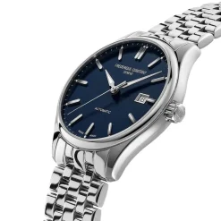 Frederique Constant Classics Index Automatic 40mm Blue Dial Steel Bracelet Watch