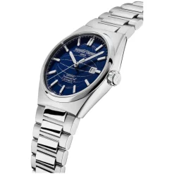 Frederique Constant Highlife COSC Automatic Blue Dial Steel Case Bracelet