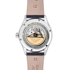 Frederique Constant Runabout Automatic Limited Edition 42mm Blue Dial Leather Strap Watch