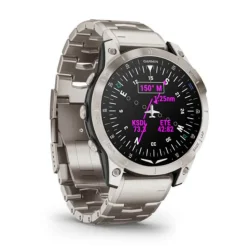 Garmin D2 MACH 1 Multifunction Titanium Case Bracelet Watch