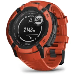 Garmin Instinct 2x Solar Flame Red 50mm Silicone Strap Watch