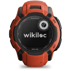 Garmin Instinct 2x Solar Flame Red 50mm Silicone Strap Watch