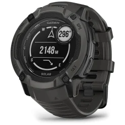 Garmin Instinct 2x Solar Graphite 50mm Black Silicone Strap Watch
