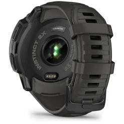 Garmin Instinct 2x Solar Graphite 50mm Black Silicone Strap Watch