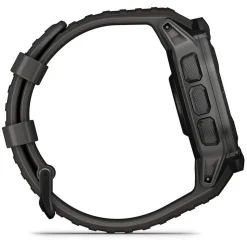 Garmin Instinct 2x Solar Graphite 50mm Black Silicone Strap Watch