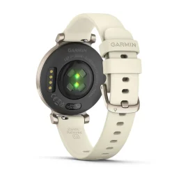 Garmin Lily&reg; 2 Cream Gold Bezel Coconut Silicone Strap Watch