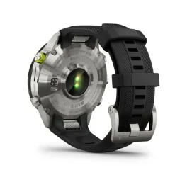 Garmin MARQ&reg; Athlete (Gen 2) 46mm Titanium Case Black Bezel Rubber Strap Watch