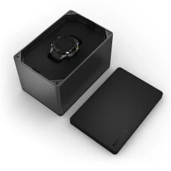Garmin MARQ&reg; Athlete (Gen 2) 46mm Titanium Case Black Bezel Rubber Strap Watch