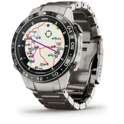 Garmin MARQ&reg; Aviator (Gen 2) 46mm Titanium Case Bracelet Watch