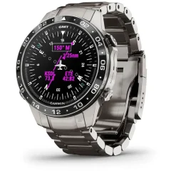 Garmin MARQ&reg; Aviator (Gen 2) 46mm Titanium Case Bracelet Watch