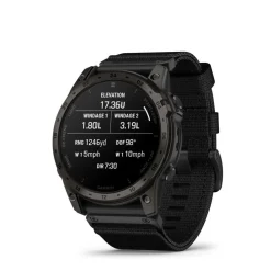 Garmin Tactix 7 AMOLED Edition 51mm Titanium Case Fabric Strap Watch