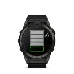 Garmin Tactix 7 AMOLED Edition 51mm Titanium Case Fabric Strap Watch