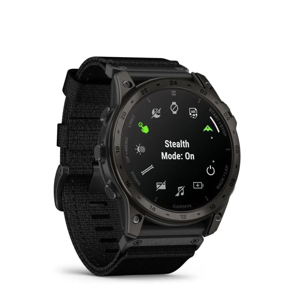 Garmin Tactix 7 AMOLED Edition 51mm Titanium Case Fabric Strap Watch