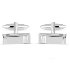 Gents Silver-Plated Cufflinks