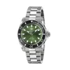 Gucci Dive 40mm Green Dial Stainless Steel Bracelet Watch