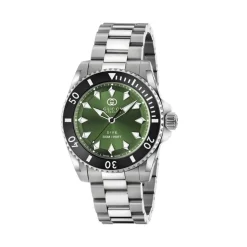Gucci Dive 40mm Green Dial Stainless Steel Bracelet Watch