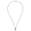 Gucci GG Marmont Double G Sterling Silver Pendant