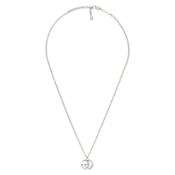 Gucci GG Marmont Sterling Silver Necklace