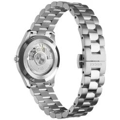 Gucci G-Timeless Automatic 40mm Black Dial Steel Bracelet Watch