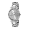 Gucci G-Timeless 38mm Silver Dial Stainless Steel Bracelet Watch
