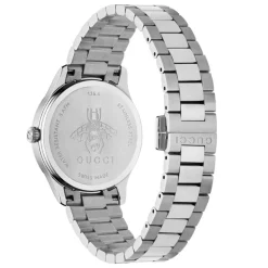 Gucci G-Timeless 32mm Silver Dial Watch