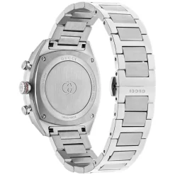 Gucci Interlocking Chronograph 41mm Green Dial Steel Bracelet Watch