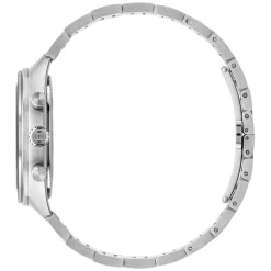 Gucci Interlocking Chronograph 40mm Black Dial Steel Bracelet Watch