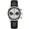 Hamilton American Classic Intra-Matic Auto 40mm Panda Dial Black Leather Strap Watch
