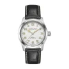 Hamilton Khaki Field Murph 38mm White Dial Steel Case Black Leather Bracelet Watch