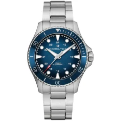 Hamilton Khaki Navy Scuba 43mm Blue Dial & Bezel Steel Case & Bracelet Watch