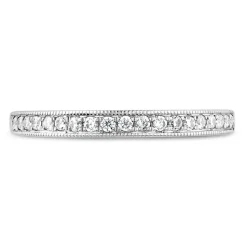 Kathy De Stafford 18ct White Gold 0.15 Carat Diamond Grain Setting Ring