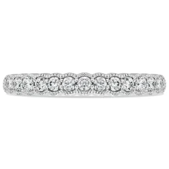 Kathy de Stafford 18ct White Gold 0.20ct Diamond Scallop Ring