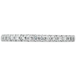 Kathy de Stafford 18ct White Gold "Alannah" Claw Set Diamond 0.20ct Wedding Ring