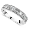 Kathy De Stafford's 18ct White Gold 0.24ct Diamond Round & Baguette Ring