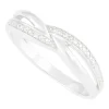 Ladies' 9ct White Gold and Diamond Dress Ring