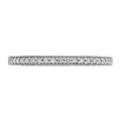 Ladies' Platinum 0.15 Carat Diamond 2.5mm Wedding Ring