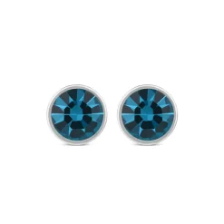 Little Treasure December Birthstone Children's Earrings