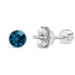 Little Treasure December Birthstone Children's Earrings
