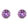 Little Treasure February Birthstone Children's Earrings