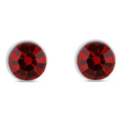 Little Treasure January Birthstone Children's Earrings