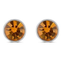 Little Treasure November Birthstone Children's Earrings