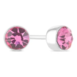 Little Treasure October Birthstone Children's Earrings