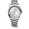 Longines Conquest 2023 41mm Sunray Silver Dial Steel Case & Bracelet Men's Watch