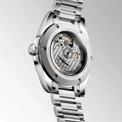 Longines Conquest 38mm Silver Dial Steel Bracelet Watch