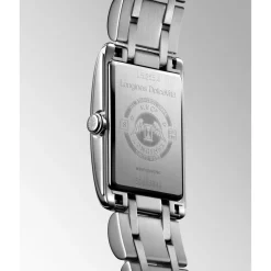 Longines DolceVita 20.80 X 32.00 mm Silver "flinque" Dial Blue Index Steel Case Watch