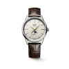 Longines Flagship Heritage Men's Steel Case Alligator Strap Watch