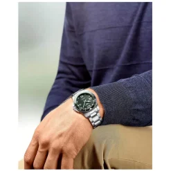Longines HydroConquest Sports 41mm Khaki Steel Watch